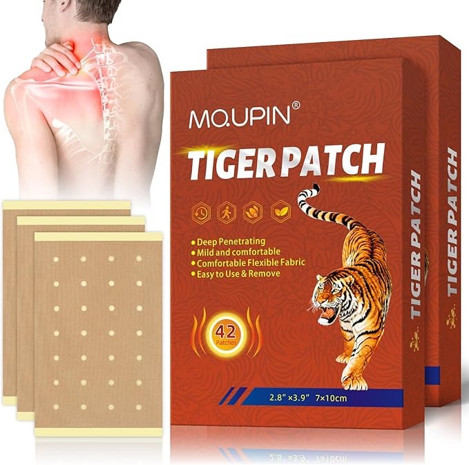 Tiger Patch Pain Drainage & Slimming Foot Patches (1 BOX = 20 PATCHES-BUY 1 GET 3 FREE)