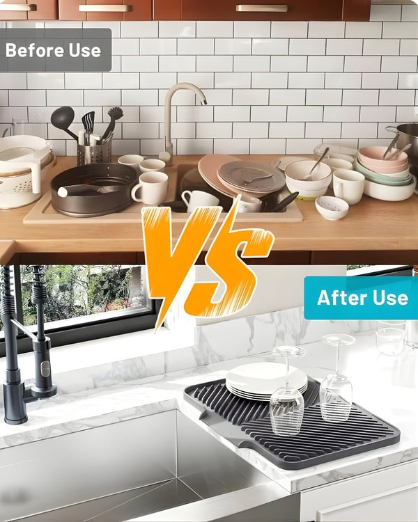 Kitchen Counter Dish Drying Mat ( BUY 2 GET 2 FREE )