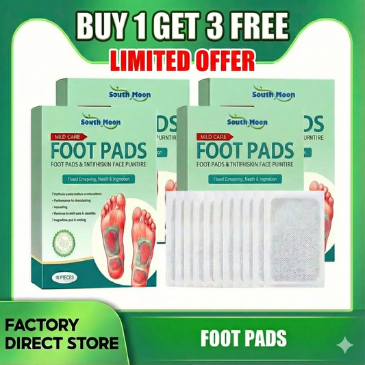 100% Merbal & Gentle Ingredient Detox Foot Pads (1 BOX = 20 PATCHES-BUY 1 GET 3 FREE)